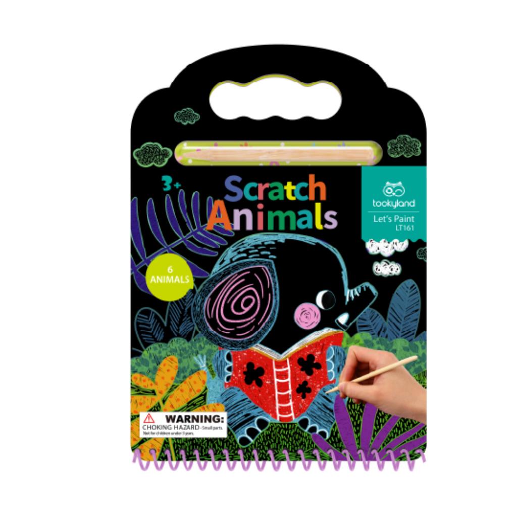 Tookyland Scratch Book- Animal
